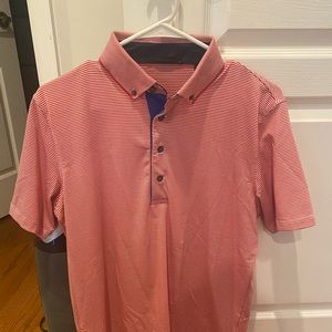 Greyson Button Down Golf Polo- Size small
